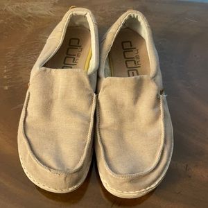 Hey dude Misty size ladies 7 color chambray beige
